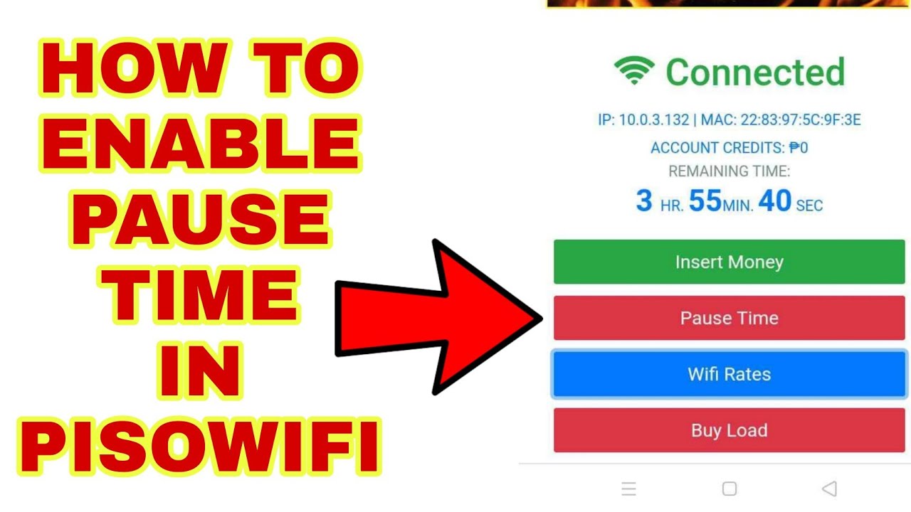 Now Go Piso Wifi Access Instructions